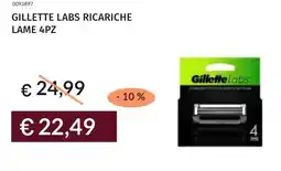 Prezzemolo e Vitale Gillette labs ricariche lame 4pz offerta