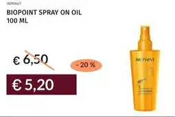 Prezzemolo e Vitale Biopoint spray on oil offerta