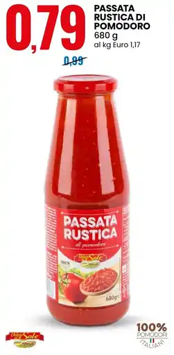 Eurospin Passata rustica di pomodoro DELIZIE DEL SOLE offerta