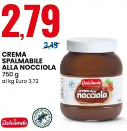 Eurospin Crema spalmabile alla nocciola Dolciando offerta