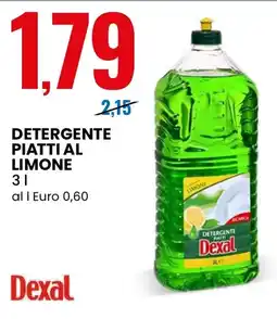 Eurospin Detergente piatti al limone Dexal offerta