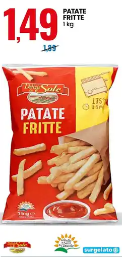 Eurospin Patate fritte Delizie dal Sole offerta