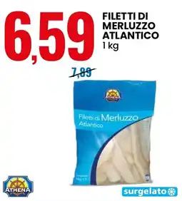 Eurospin Filetti di merluzzo atlantico ATHENA offerta