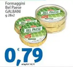 Sidis Formaggini Bel Paese GALBANI offerta