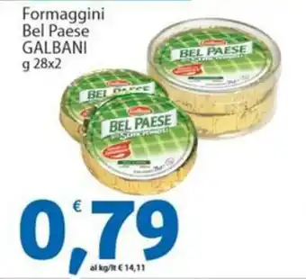 Sidis Formaggini Bel Paese GALBANI offerta