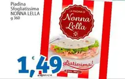 Sidis Piadina Sfogliatissima NONNA LELLA offerta