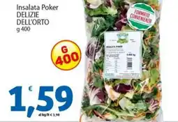 Sidis Insalata Poker DELIZIE DELL'ORTO offerta