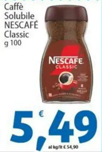 Sidis Caffè Solubile NESCAFÉ Classic offerta
