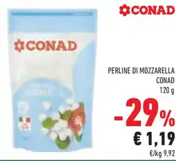 Conad Superstore Perline di mozzarella CONAD offerta
