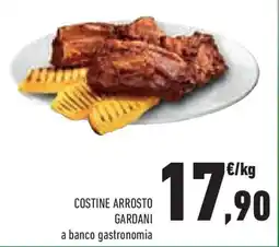 Conad Superstore Costine arrosto GARDANI offerta