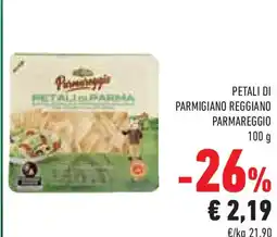 Conad Superstore Petali di parmigiano reggiano PARMAREGGIO offerta