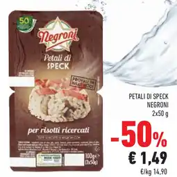 Conad Superstore Petali di speck NEGRONI offerta