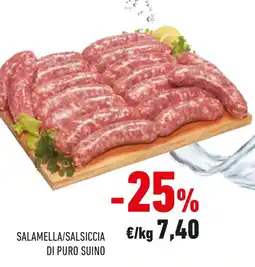 Conad Salamella/salsiccia di puro suino offerta