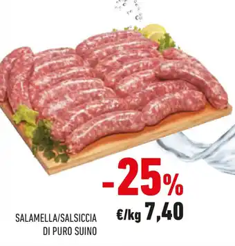 Conad Salamella/salsiccia di puro suino offerta