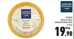 Conad Pecorino rosso di pienza SAPORI&DINTORNI CONAD offerta