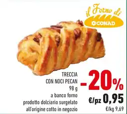 Conad Treccia con noci pecan offerta
