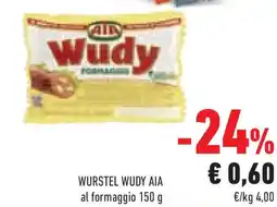 Conad Superstore Wurstel wudy AIA offerta