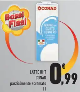 Conad Superstore Latte uht CONAD offerta