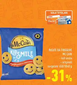 Conad Superstore Patate da friggere MC CAIN offerta