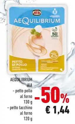 Conad Aequilibrium AIA - petto pollo al forno offerta