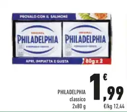 Conad PHILADELPHIA classico offerta