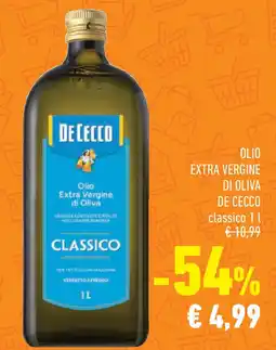 Conad Superstore Olio extra vergine di oliva DE CECCO classico offerta