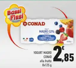 Conad Yogurt magro CONAD offerta