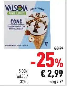 Conad Superstore 5 coni VALSOIA offerta