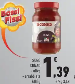 Conad Superstore Sugo CONAD offerta