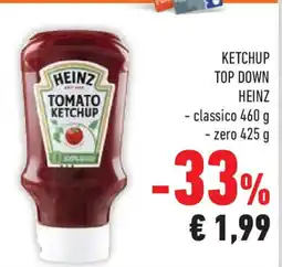 Conad Superstore Ketchup top down HEINZ offerta