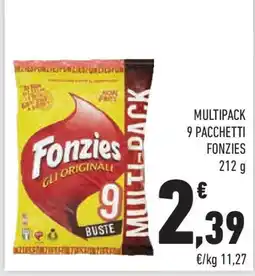 Conad Superstore Multipack 9 pacchetti FONZIES offerta