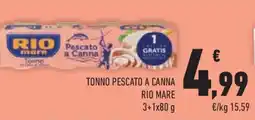 Conad Superstore Tonno pescato a canna RIO MARE offerta