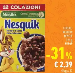 Conad Superstore Cereali nesquik NESTLE offerta