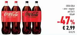 Conad Superstore COCA COLA - zero - regular pet offerta