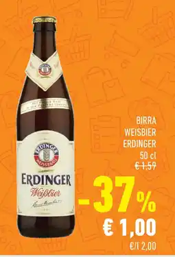 Conad Superstore Birra weisbier ERDINGER offerta