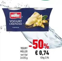 Conad Yogurt MÜLLER offerta