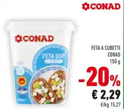 Conad Feta a cubetti CONAD offerta