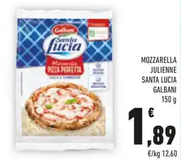 Conad Mozzarella julienne santa lucia GALBANI offerta