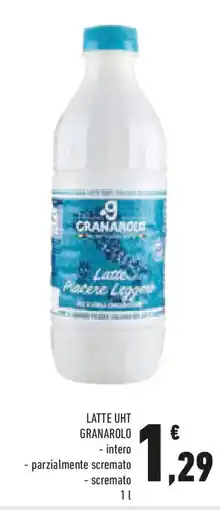 Conad Latte uht GRANAROLO offerta