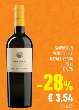 Conad Superstore Sauvignon veneto i.g.t. natale verga offerta