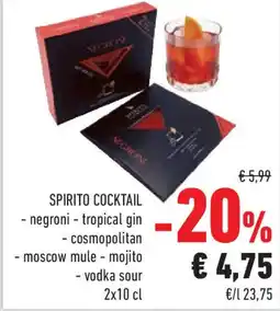 Conad Superstore Spirito cocktail offerta