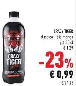 Conad Superstore CRAZY TIGER -classico-tiki mango offerta