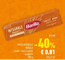 Conad Pasta integrale BARILLA offerta