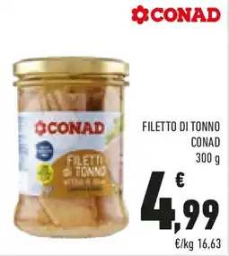 Conad Filetto di tonno CONAD offerta