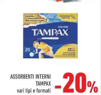 Conad Superstore Assorbenti interni TAMPAX offerta