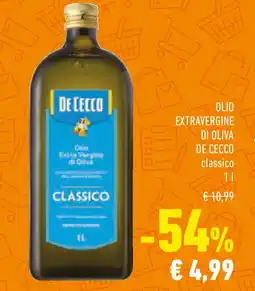 Conad Olio extravergine di oliva DE CECCO offerta