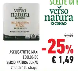Conad Superstore Asciugatutto maxi ecologico VERSO NATURA CONAD offerta