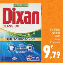 Conad Superstore Detersivo lavatrice DIXAN offerta