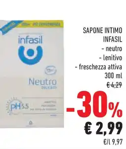 Conad Superstore Sapone intimo INFASIL offerta