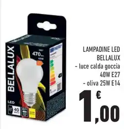 Conad Superstore Lampadine LED BELLALUX offerta